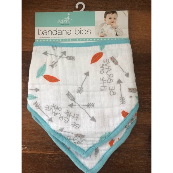 aden + anais Other - Adent bandana bibs 100% cotton muslin